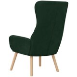  Stol za sproščanje temno zelen žamet, (20934900) | Shoptok.si