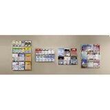 Helit Stenski zaslon, število predalov x format 9 x DIN A4, VxŠxG 937 x 762 x 51 mm | Shoptok.si