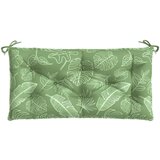  Jastuci za vrtnu klupu 2 kom s uzorkom lišća 100x50x7cm tkanina | shoptok.hr