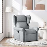  Naslonjač od tkanine svjetlosivi | shoptok.hr