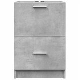 Ormarić za umivaonik boja betona 40x37x59 cm konstruirano drvo | shoptok.hr
