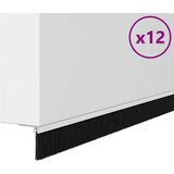  Držač četke za vrata 12 kom. Bijelo 100 cm Aluminijski legura | shoptok.hr