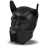 INTOYOU BDSM LINE BDSM Line Hound Dog Hood with Removable Muzzle Black | shoptok.hr