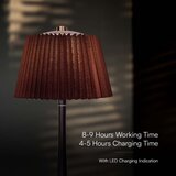  LED Prigušiva punjiva stona lampa LED/1,5W/5V 3000-6000K 1800 mAh braon | Eponuda.com
