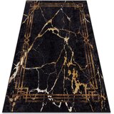 RugsX Preproge MIRO 51333.801 pralna preproga Marmor, okvir proti 140x190 cm Črna | Shoptok.si