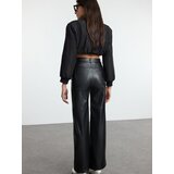 Trendyol ženske pantalone Twoaw25Pl00068, crna-crna | Eponuda.com