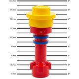 Lego Iconic baterijska lampa: crveno-žuta | Eponuda.com