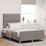 vidaXL Postelja v taupe barvi, 120x200 cm, Tkanina, (22049737) | Shoptok.si