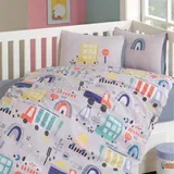 bebi posteljina od 100% pamuka - big city - savršena udobnost za miran san