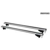 Menabo Strešni prtljažnik za integrirane strešne sani ARIETE SILVER 120cm ALU | Shoptok.si