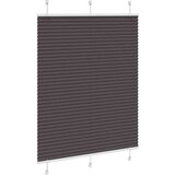 vidaXL Plisirana roleta crna 110x150 cm širina tkanine 109,4 cm | shoptok.hr
