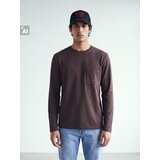 Sinsay Pamučna majica dugih rukava | shoptok.hr