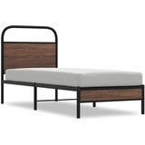 vidaXL Okvir kreveta bez madraca smeđa boja hrasta 80x200 cm drveni | shoptok.hr