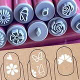 Smania Set štampiljk za nohte NailCraft™ (15 kosov) | Shoptok.si