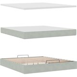  Otomanski krevet s madracem&amp LED 180x200cm baršunasti | shoptok.hr