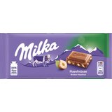 Milka Čokolada z lomljenimi lešniki Cene