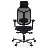 MID.YOU Pisarniški Stol Bicolore High, Črna | Shoptok.si