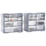  Organizatori s 12 ladica 2 kom 26,5 x 16 x 26 cm | shoptok.hr