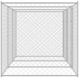  Kavez za pse Srebrno 600 x 200 x 200 cm Cinkani čelik | shoptok.hr