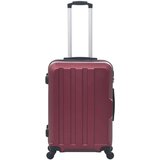 vidaXL 3-dijelni set čvrstih kovčega crvena boja vina abs | shoptok.hr