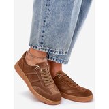 EVENTO Brown Suede Low Sneakers Women Paliana | shoptok.hr