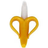 BamBam Teether silikonska četkica za zube s grickalicom 4m+ Banan 1 kom | shoptok.hr