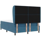  Krevet s opruga kutije Tamno plava 200 x 140 cm Baršun | shoptok.hr
