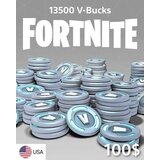 Fortnite dopuna - us 100$ (13500 v-bucks) / digital Cene