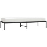 Metalni okvir za krevet crni 75 x 190 cm | shoptok.hr