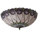 Endon 64173 - plafonsko svetlo tiffany hutchinson 2xE27/60W/230V prečnik 50 cm | Eponuda.com