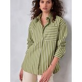 Next Bluza kivi zelena / bijela | shoptok.hr