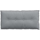  Jastuk za leđa Svijetlo siva 100 x 19 x 50 cm tkanina | shoptok.hr