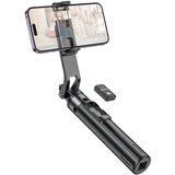 hoco. selfie stick z brezžičnim daljinskim upravljalnikom in stojalom K21 črn | Shoptok.si