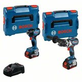Bosch Set alata od 18 V: GSR 18V-110C + GDR 18V-210C + 2x baterija GBA 18V 5.0Ah + Punjač GAL 1880 CV 0615990N2W | Eponuda.com