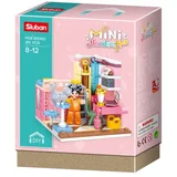 Sluban kocke, mini spavaća soba 210 kom