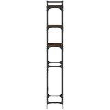  Polica za perilicu rublja boja smeđeg hrasta 67x25x163cm drvena | shoptok.hr