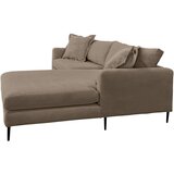 P & B KOTNA SEDEŽNA GARNITURA, rebrasti žamet rjava | Shoptok.si