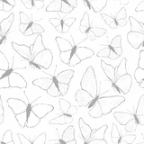 Lilipinso Dječja tapeta 10 m x 50 cm Butterflies –