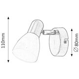 Rabalux soma spot E14 1x40W opal Cene