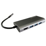 LC Power usb 3.0/USB-C hub - hdmi / micro sd čitač kartica | LC-HUB-C-MULTI-5