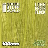 Green Stuff World Long Grass Flock 100mm Light Green | Duga trava 100mm svetlo zelena | Eponuda.com