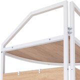 MID.YOU PREDSOBA bela, barve hrasta | Shoptok.si