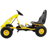  Otroški Go-Kart A-18 na pedala Rumena lea | Shoptok.si