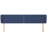  Uzglavlje s ušima plavo 203x23x78/88 cm od tkanine | shoptok.hr