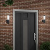  Vanjska zidna lampa 2 pcs Crna 15 x 7,5 x 33 cm | Eponuda.com