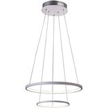 Candellux luster/visilica-lune viseća lampa 50 okrugla dvostruka 40W led 4000K hrom | Eponuda.com