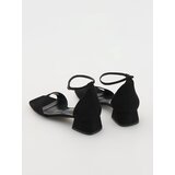 Reserved - Sandale s blok-potpeticama - crno | shoptok.hr