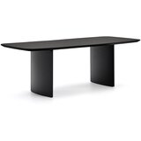 Kave Home Jedilna miza v orehovem dekorju 100x200 cm Litto – Cene