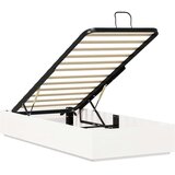  Otoman krevet s pohranom Bijeli 80 x 200 cm Masivna borovina - Bijeli 80 x 200 cm | shoptok.hr