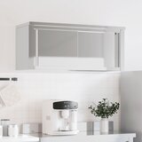 vidaXL Kuhinjski zidni ormarić s kliznim vratima od nehrđajućeg čelika | shoptok.hr